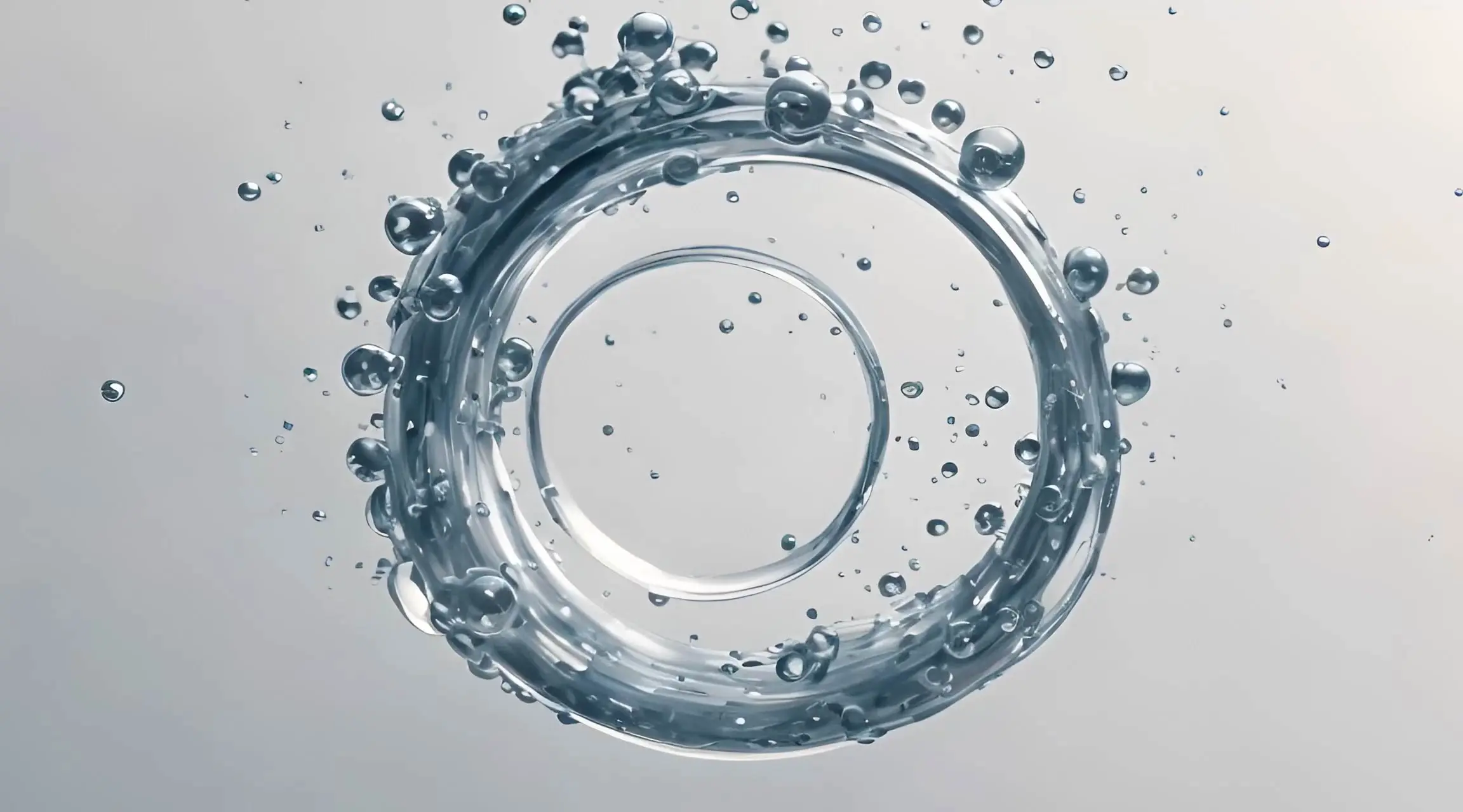 Liquid Loop Refreshing Water Droplets Video
